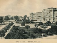 Trg Khuena Héderváryja (današnji Rooseveltov trg), oko 1910. godine